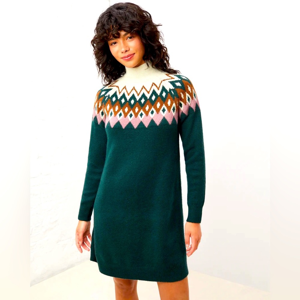 Upwest size medium sweater dress NWT